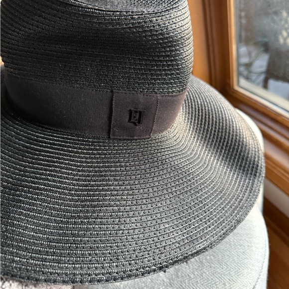 Eric Javits Daphne Broad Brim Straw Fedora - Picture 6 of 7